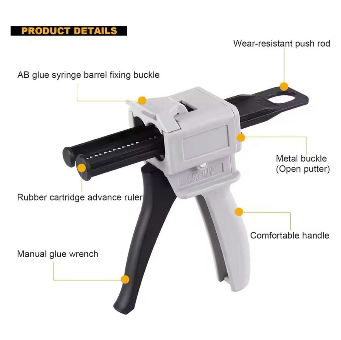 ental Impression Mixing Dispensing Gun